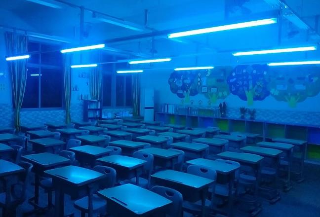 佛山市南海一中紫外灯消杀方案改造